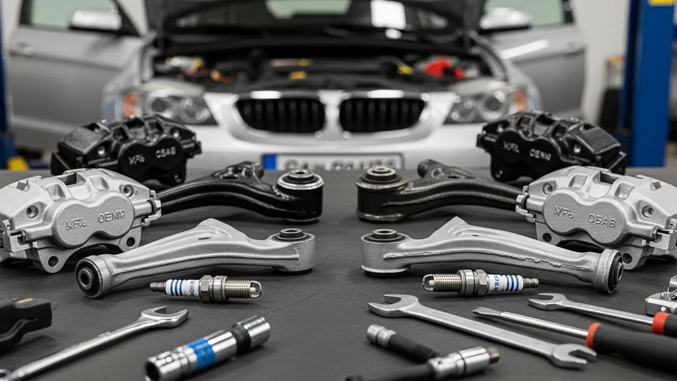 Comparison of OEM and aftermarket car parts, emphasizing factors influencing repair costs