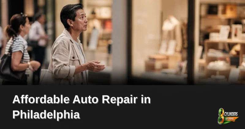 Affordable Auto Repair in Philadelphia: Your Cost-Saving Guide