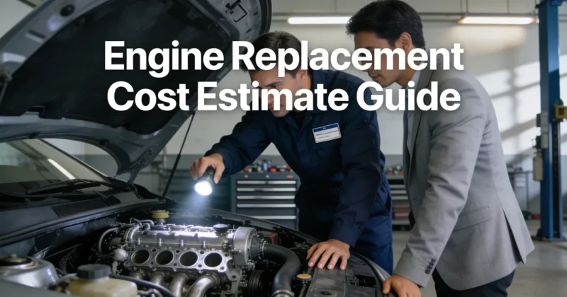 Engine Replacement Cost Estimate Guide