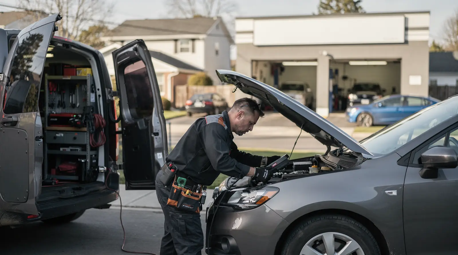 Mobile mechanic services save Philadelphia commuters time by coming to the vehicle instead of requiring