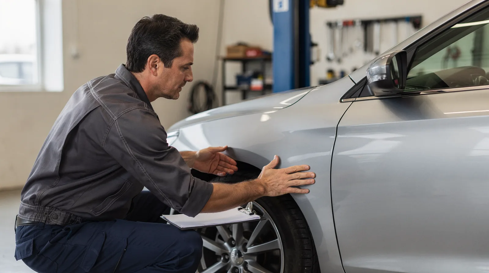The Philadelphia auto body shop handles collision repair, paintless dent repair, painting, and scratch repair