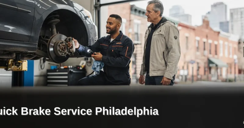 Quick Brake Service Philadelphia