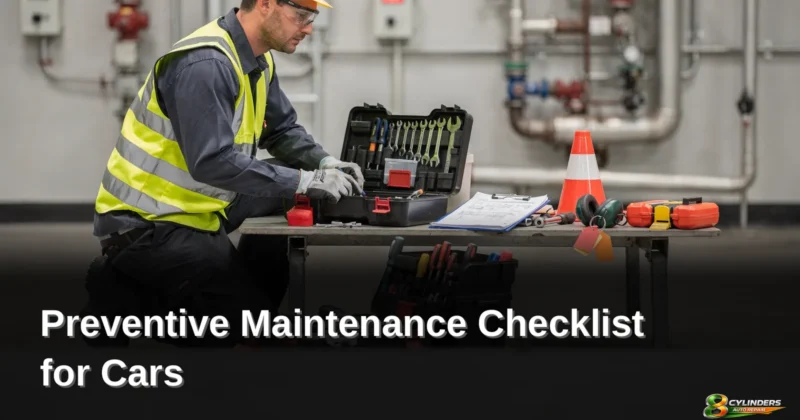 Preventive Maintenance Checklist for Cars