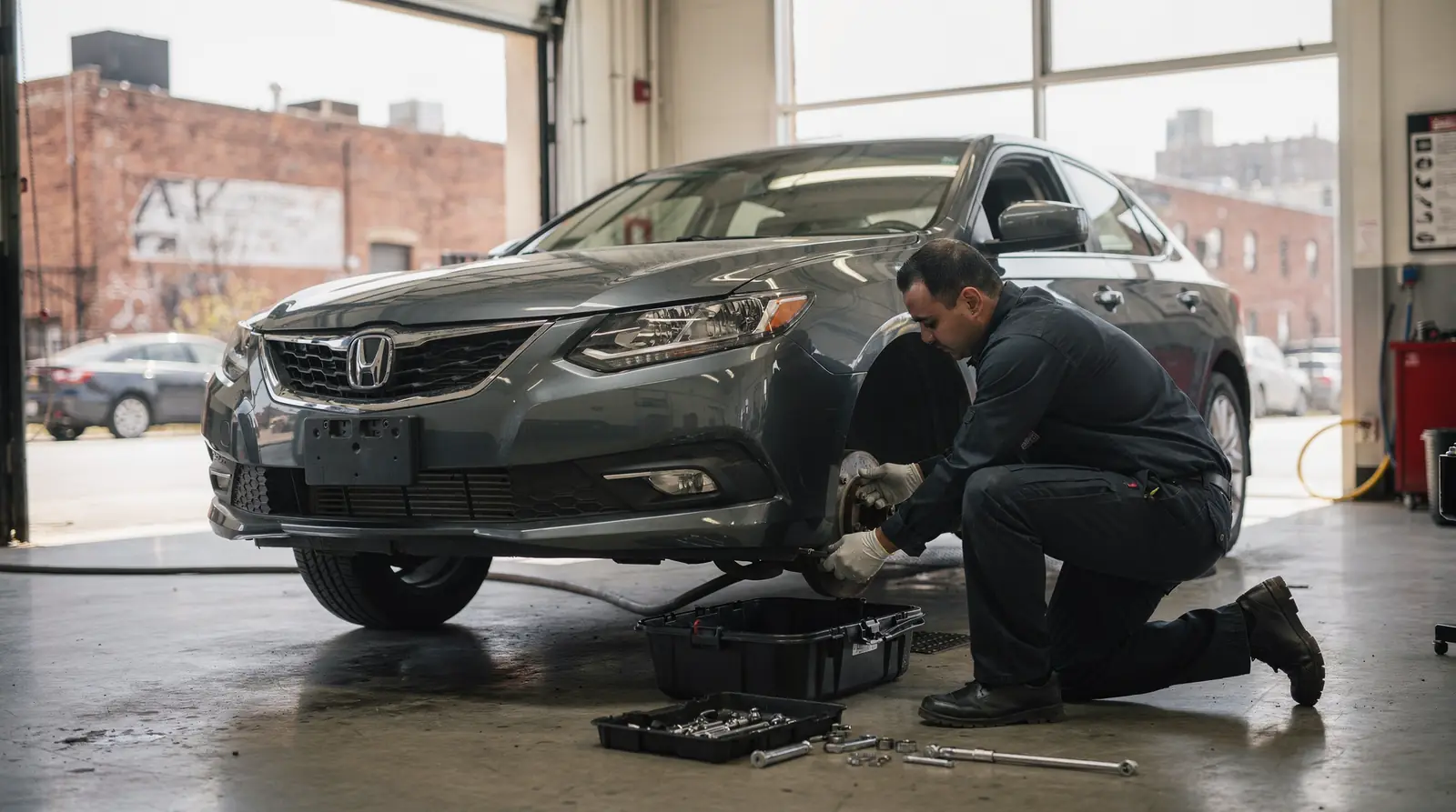 Quick-lube chains are widespread in Philadelphia, with Jiffy Lube alone operating 44 locations